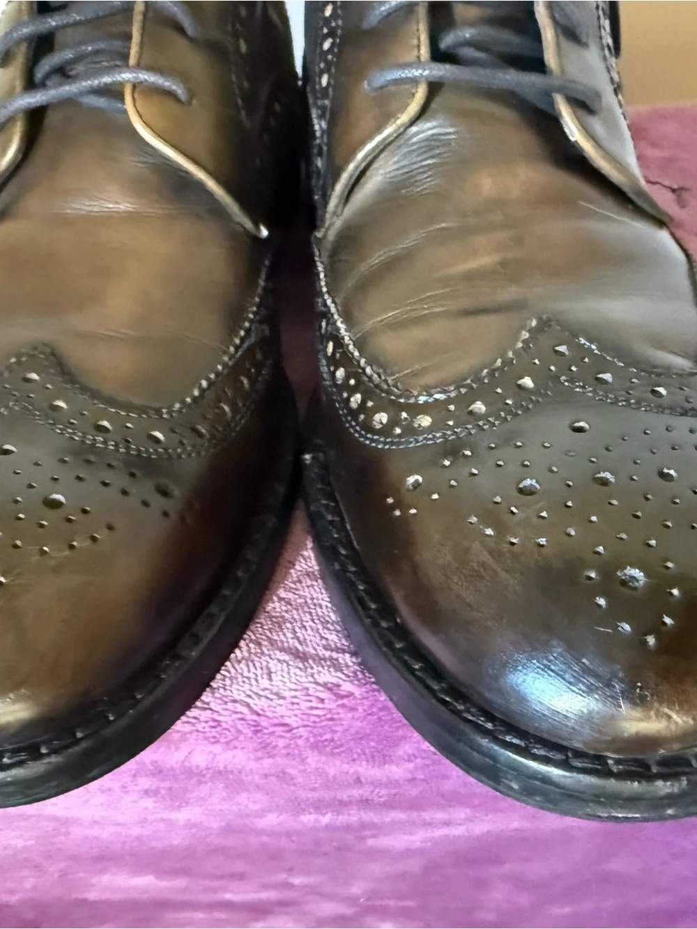 John Varvatos side-zipper Boots in Gray-Brown Leather